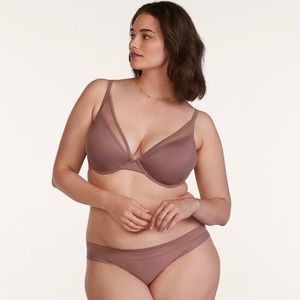 ThirdLove 24/7 Classic Contour Plunge Bra - 32H - NWT